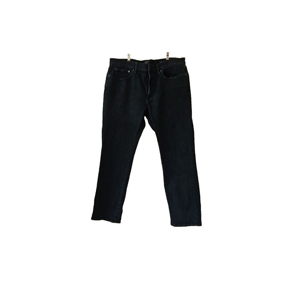J. Crew Flex Jeans Men 36x30 (29) Dark Navy Straight Office Casual Cottage BR937